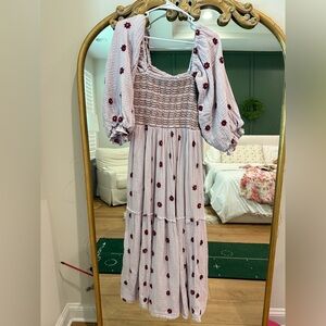 Free people dahlia maxi dress